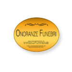 Targa Magnetica Auto Ovale